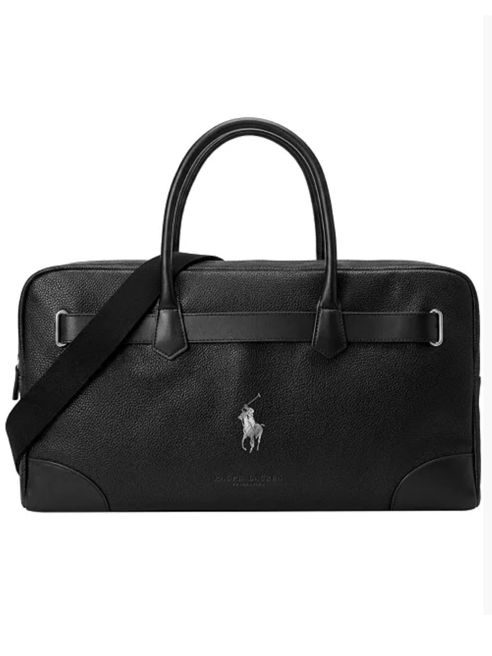 Ralph Lauren Black Weekender Bag
